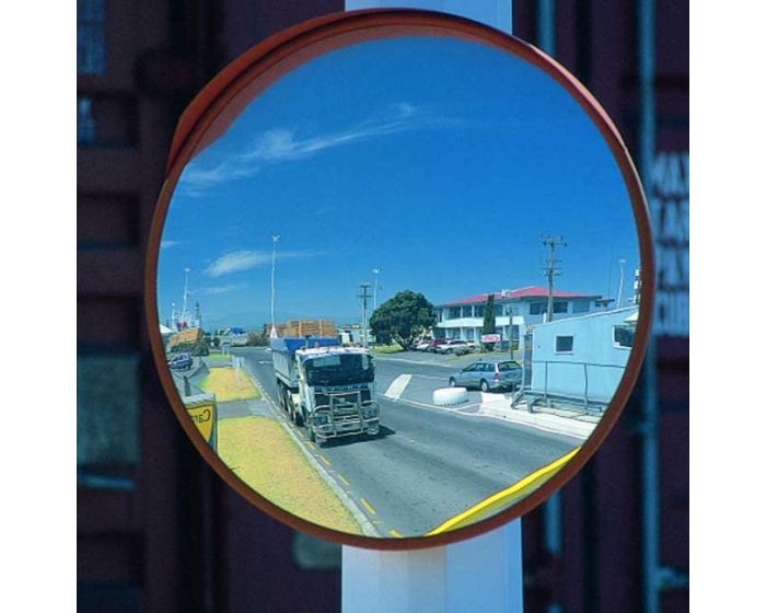 Outdoor Convex Traffic Mirrors - DeLuxe Acrylic