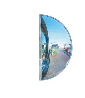Extra Wide Angle Convex Mirror - Mirror-Master 85cm - can be fitted vertically