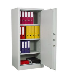 Chubbsafes Archive Fire Security Cabinet Size 325 Door Open with Files