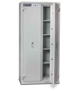 Burton Firesec 10/60/4K Key Lock Security Fireproof  Eurograde 1 Cabinet - door ajar