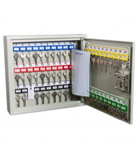 Deep Security Key Cabinet 50 Hooks - Key Secure KSE50D - fully open