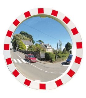Vialux Convex Wide Angle Traffic Mirror Polymir 600mm