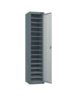 Probe UltraBox 4 Door Plastic Locker grey doors with optional sloping top