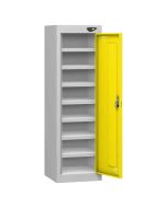 Probe UltraBox 4 Door Plastic Locker grey doors with optional sloping top